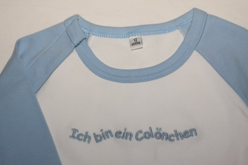 Köln Baby-Langarmshirt, Ich bin ein Colönchen, 12 Monate Jungen
