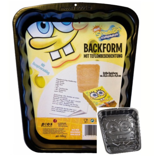 Sonderangebot Spongebob Backform Kindergeburtstag KUCHENFORM