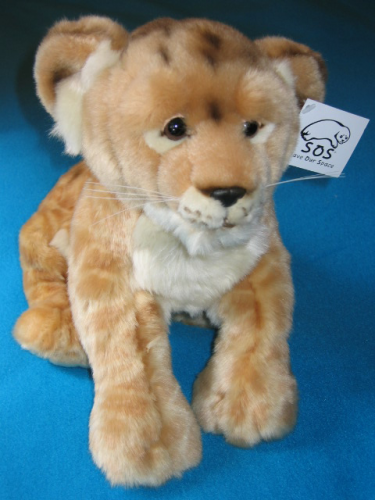 Der kleine Löwe, ein echter König, Stofftier Löwenbaby, Top-Qualität