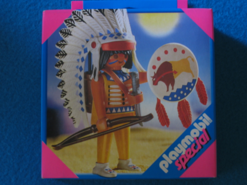 Playmobil special 4652, Indianer-Häuptling mit großer Federhaube