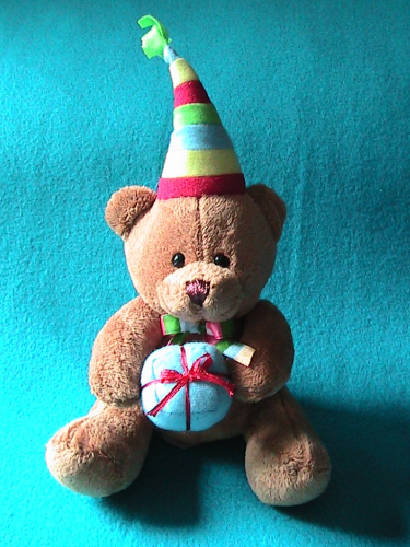 Geburtstags-Teddy