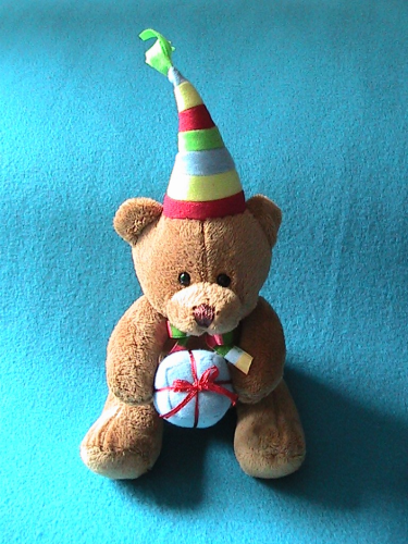 Geburtstags-Teddy