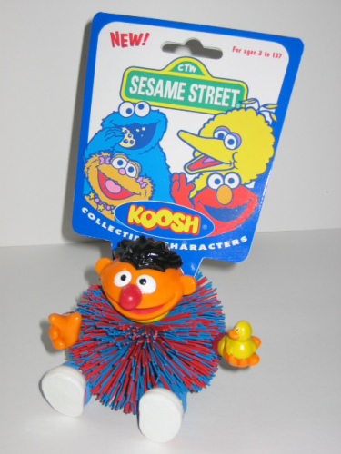 Ernie aus der Sesamstrasse Koosh-Figur
