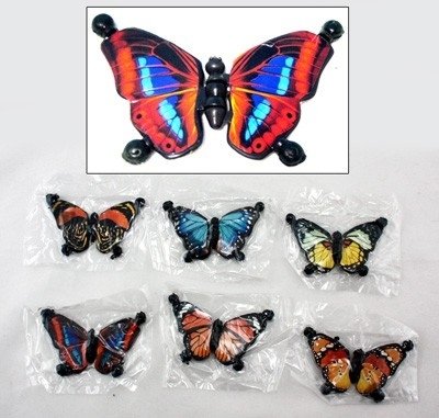 3 x Schmetterling Sticker Sticky für Fenster und Glas