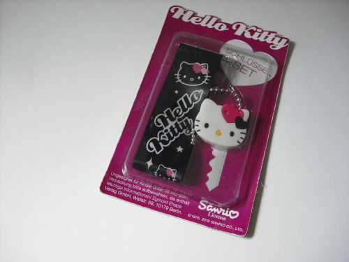 25 x Hello Kitty Original Schlüsselanhänger, Restposten Wurfmaterial