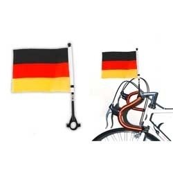 2 x coole Fahrradfahne Flagge Deutschland,Fahrrad Fahne bike