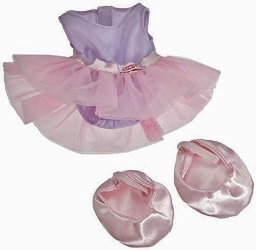 Neu NICI DYF Outfit Set Ballerina, Ballett rosa pink, Ankleideset für 25 cm NICI-Puppen, Schlenker