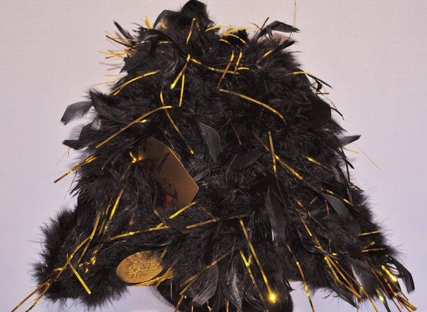 verkauft Dreispitz Black Jack, schwarz gold, Einzelstück, Karnevalshut