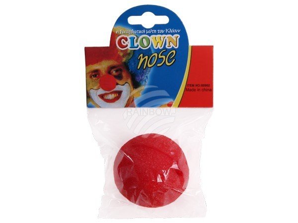 Neu 20 x rote Clown-Nase aus Schaumstoff, Clownnase Wurfmaterial Restposten, Karneval, Zubehör