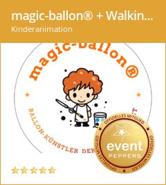 magic-ballon, Ballon-Künstler, Walking Act, Kinder-Animation und Klamauk